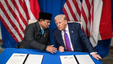 Presiden prabowo subianto dan presiden as donald trump resmi menandatangani tarif perdagangan resiprokal kedua negara salah sa 1771551789771
