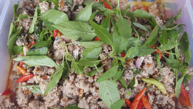 Menteri BUMN Erick Thohir (kanan) menyampaikan sambutan usai menyaksikan penandatanganan nota kesepahaman antara Kementerian Luar Negeri dan PT Pertamina (Persero) di gedung Pancasila, Kementerian Luar Negeri, Jakarta, Kamis (28/1/2021).