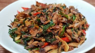 Resep cakalang suwir