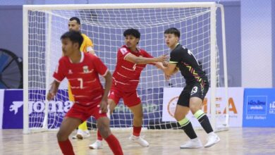 Timnas futsal indonesia hadapi australia pada laga ketiga grup b piala aff futsal 2026 di nonthabhuri sports complex 1775633042451